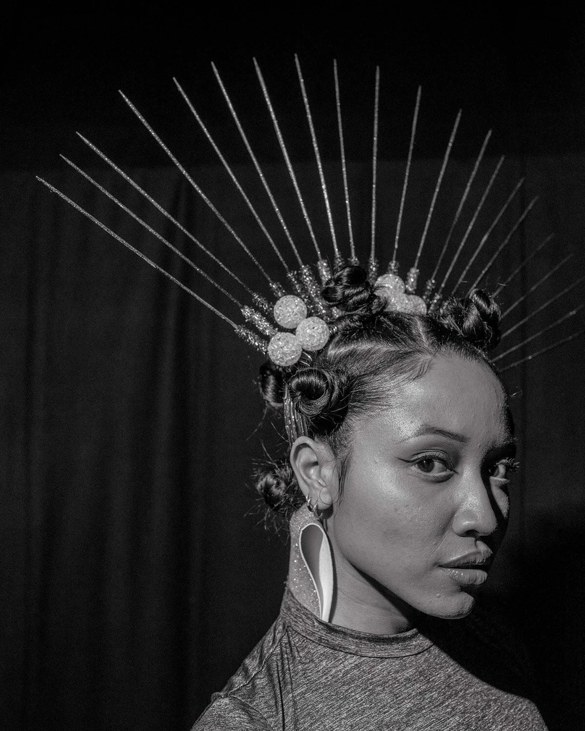 FETSAYY 007 AT THE 'WE ARE THE FUTURE AND THE FUTURE IS FLUID' BALL ORGANISED BY LEGENDARY MARINA 007 AND MOTHER AMBER VINEYARD. AMSTERDAM. 2018