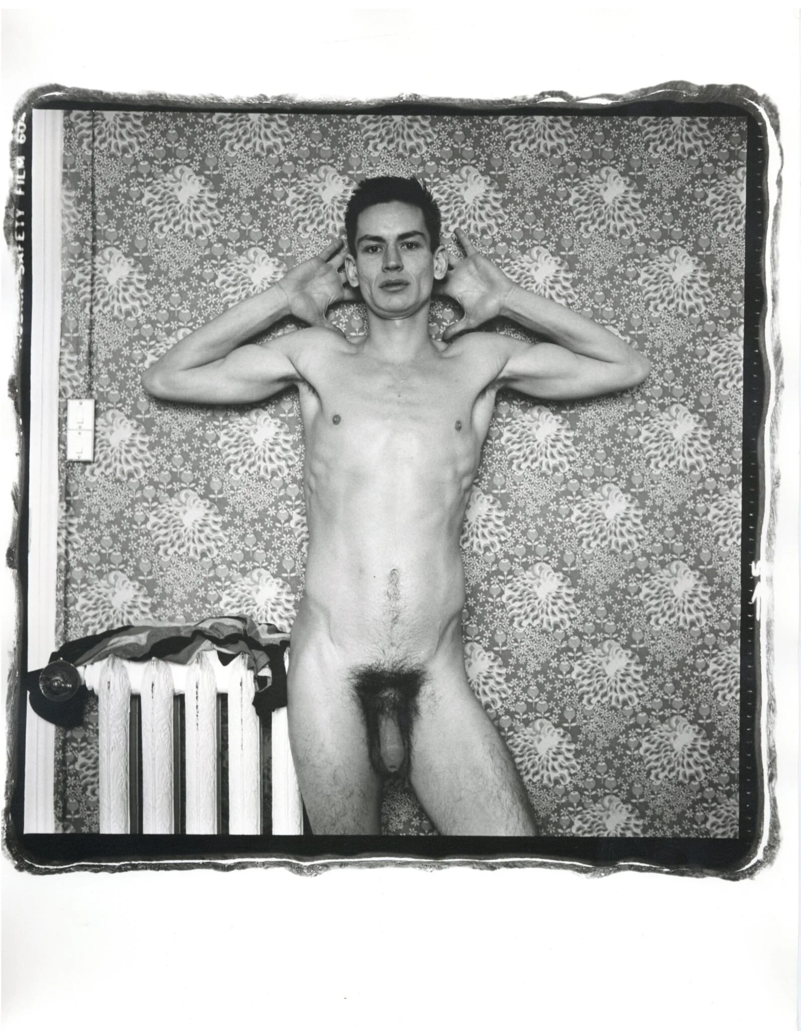 Mark Morrisroe at the Victory Hotel, ca. 1981.