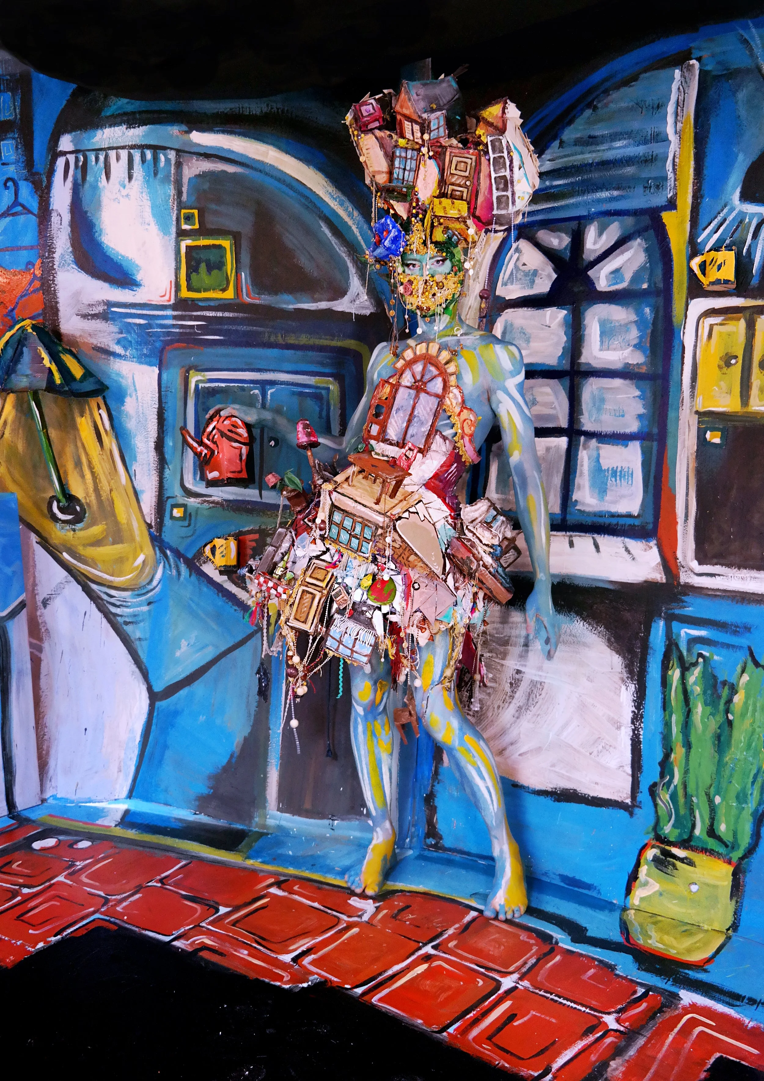   Self-Portrait at Home (2021)  